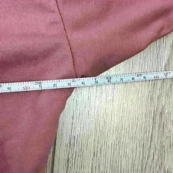 SHEIN Pink Cropped Drawstring Hoodie Size M - Picture 8 of 9